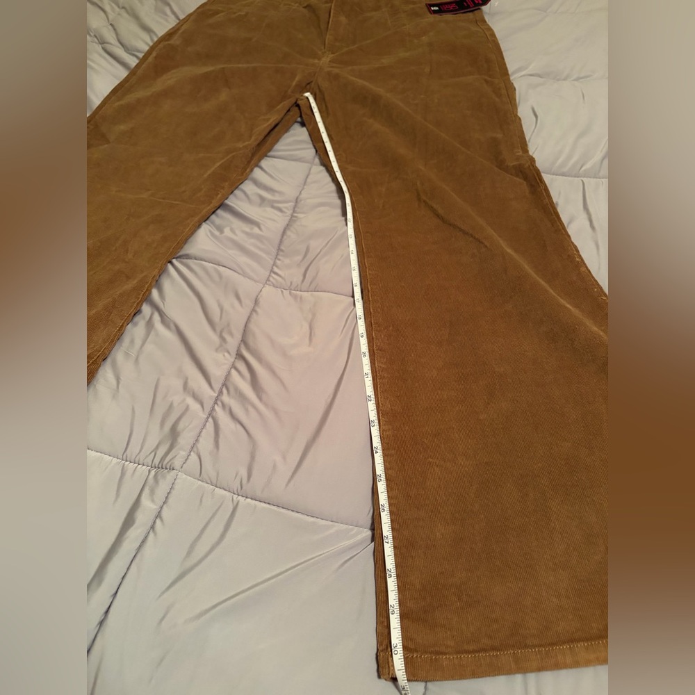 No Boundaries Brown Flare High-Rise Pants - Picture 7 of 12